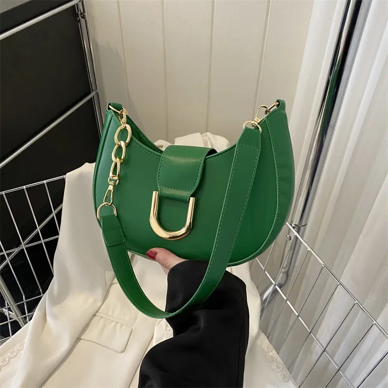 Trendy Pu Leather Shoulder Bag for Women