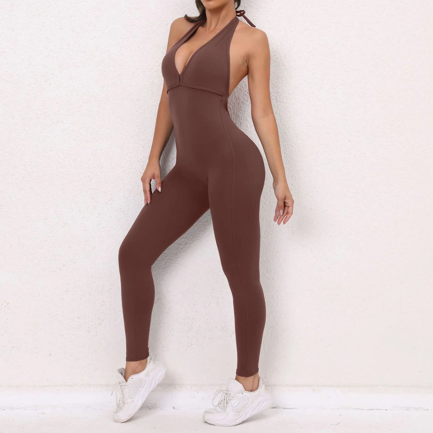 Sculpt Backless Jumpsuit