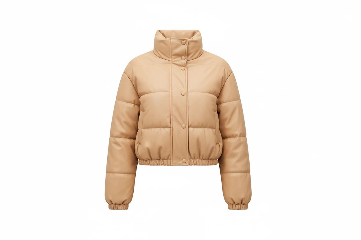 Solene Cropped Puffer Jacket