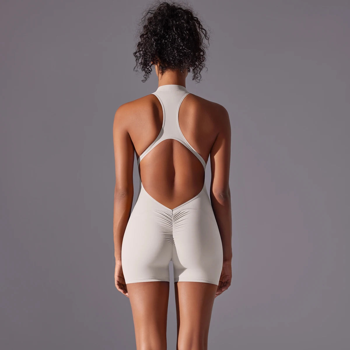 Classic One-Piece Performance Workout Romper