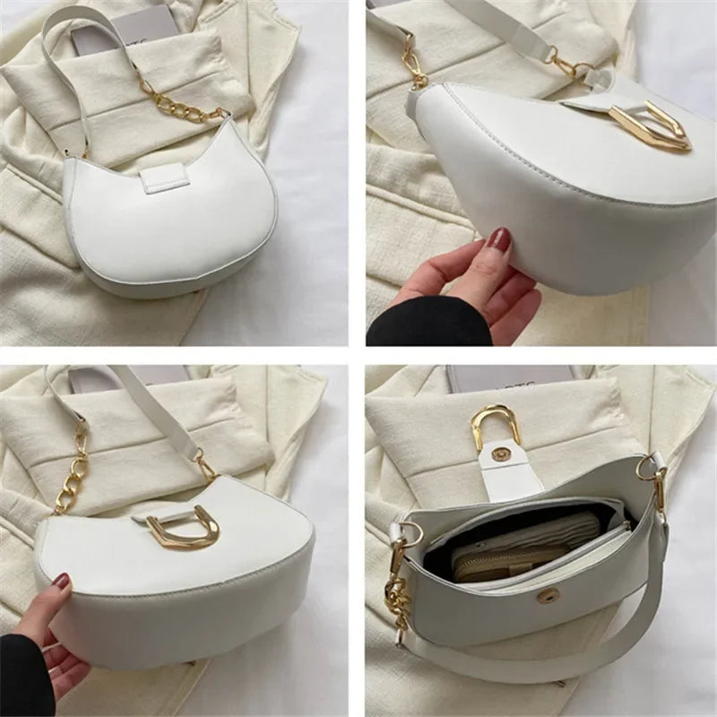 Trendy Pu Leather Shoulder Bag for Women
