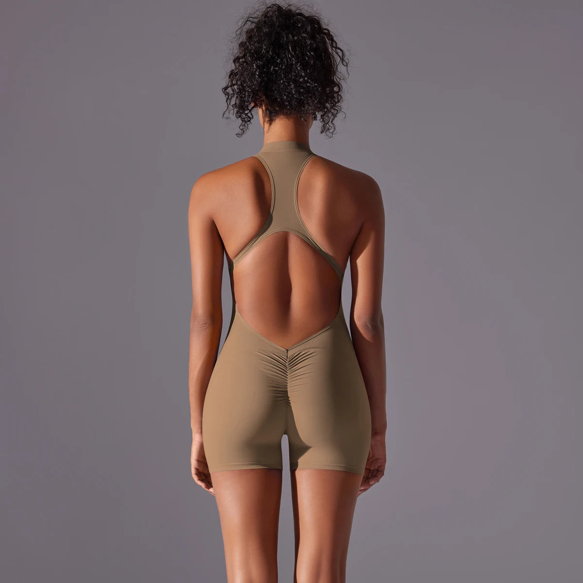 Classic One-Piece Performance Workout Romper