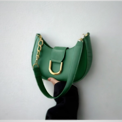 Velora Crescent Chain Handbag