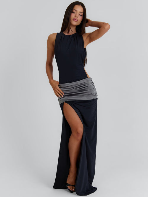 Aliyah Maxi Dress Black