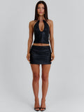 Althena Mini Skirt Black