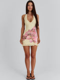 Brendai Mini Dress Baby Yellow
