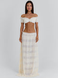 Cassidee Maxi Skirt Cream