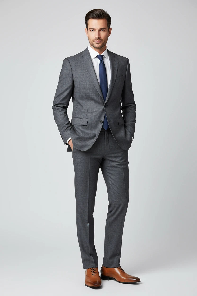 Faux Leather Dress Shoes