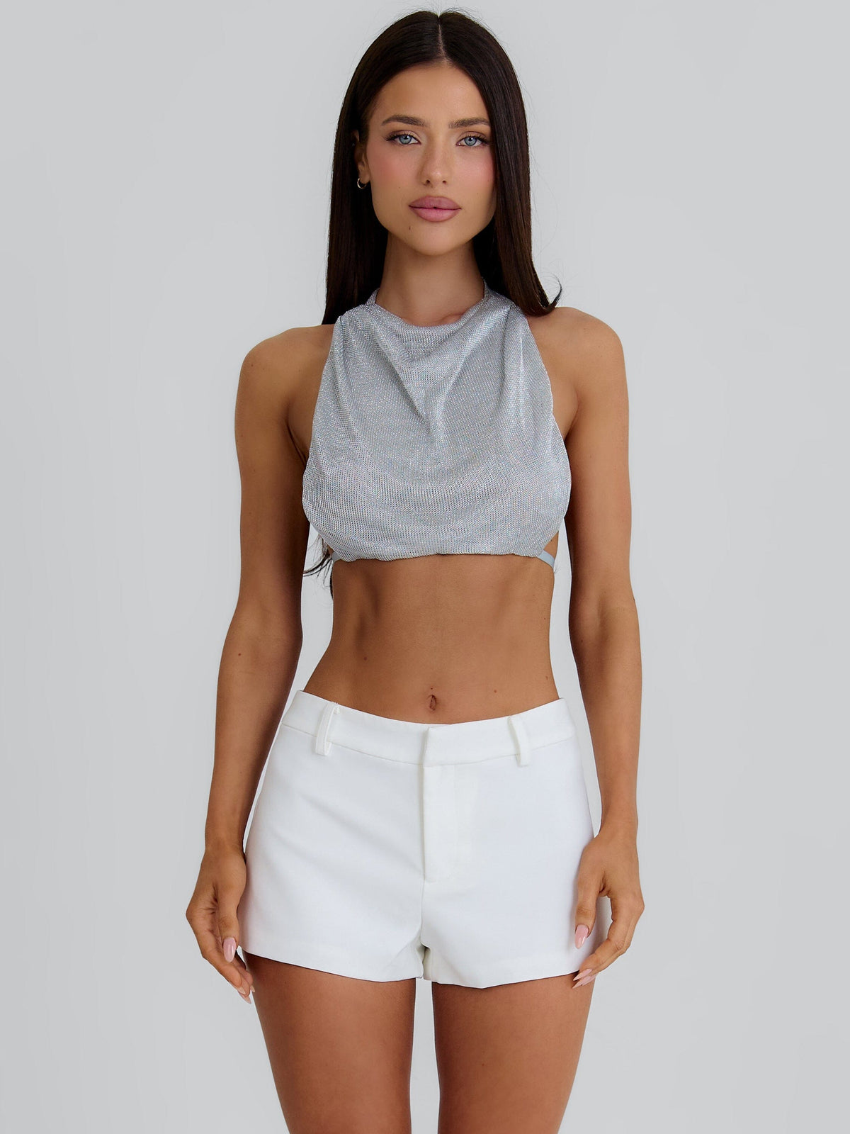 Heidy Shorts White