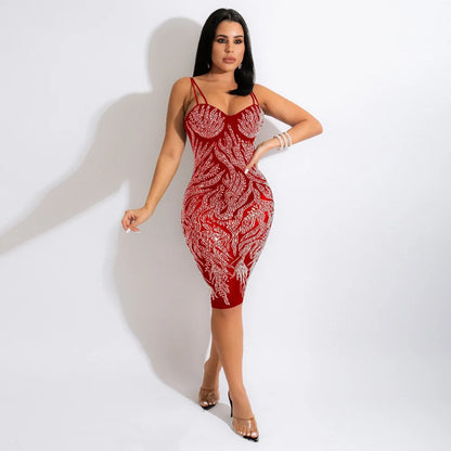 Crystal Bodycon Dress