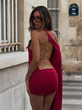 Kathrin Mini Dress Red