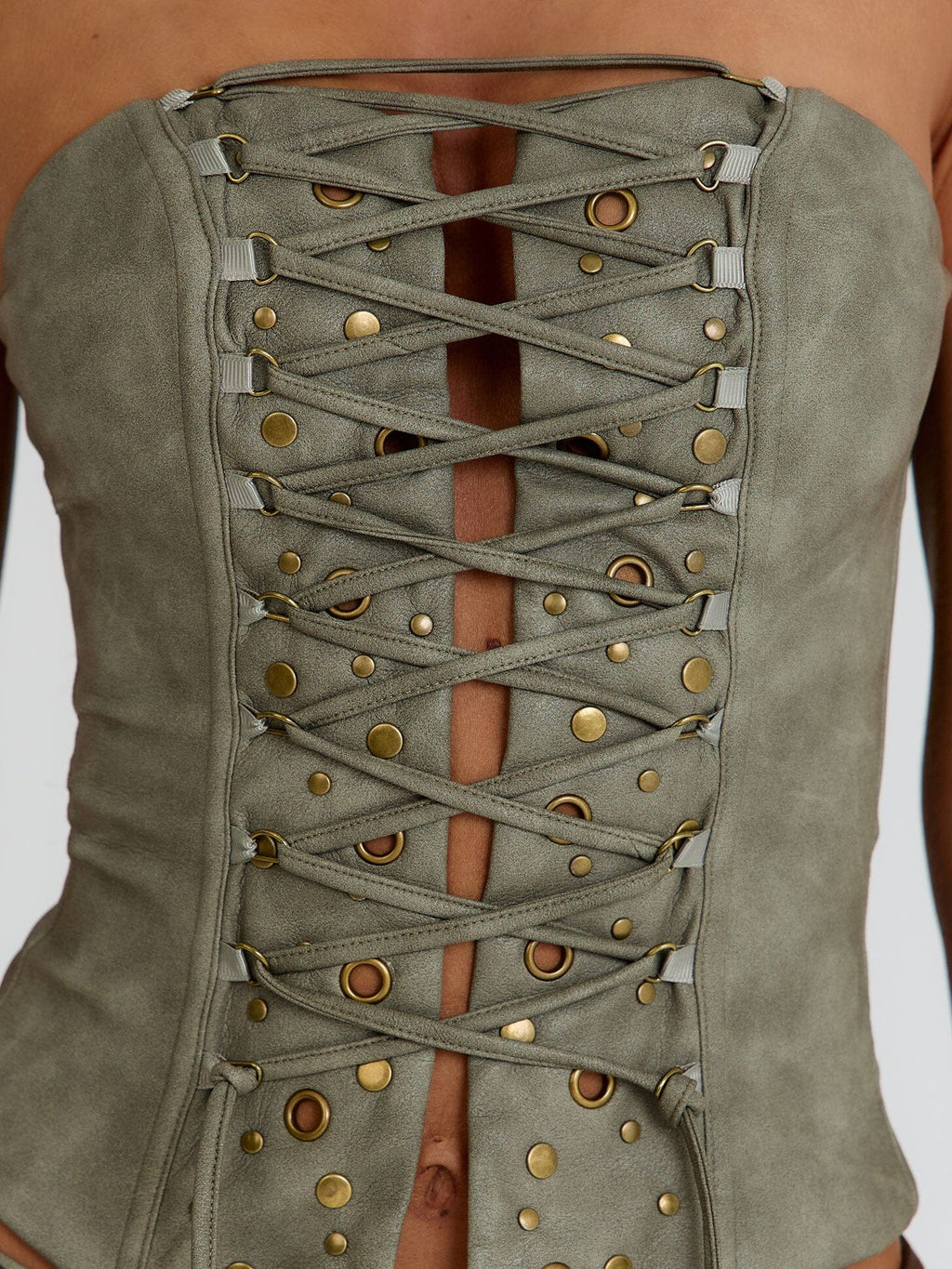 Lunexa Top Khaki