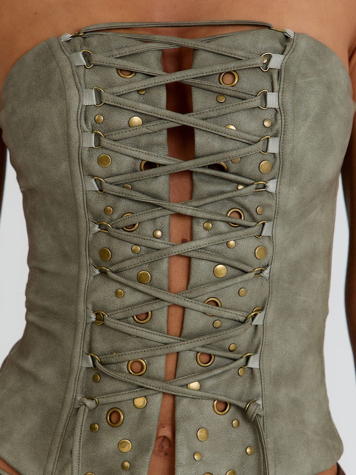 Lunexa Top Khaki