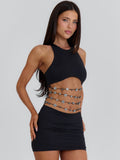 Meghan Mini Dress Black