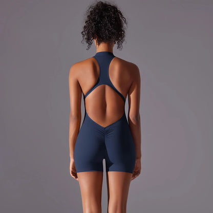 Classic One-Piece Performance Workout Romper