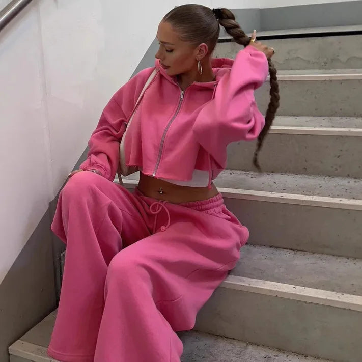 Aurelia Cozy Crop Set