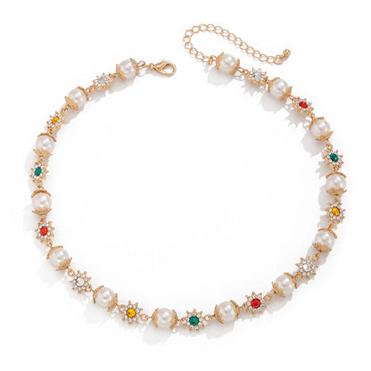 Aurora Pearl Radiance Necklace