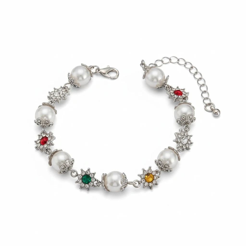 Titan Sunflare Pearl Bracelet