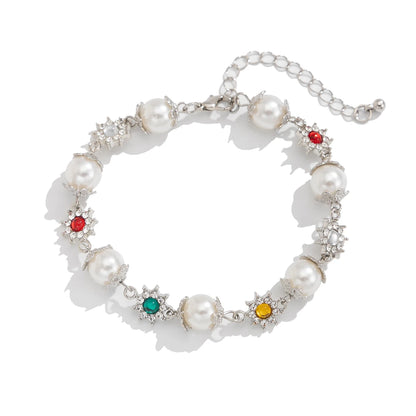 Titan Sunflare Pearl Bracelet
