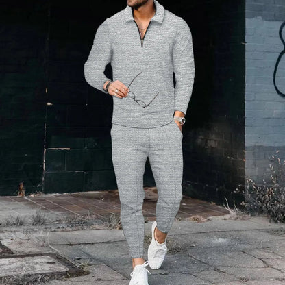 Urban Luxe Zip Collar Tracksuit