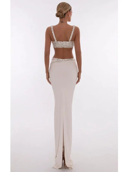 Carina Crystal Two Piece Set Gala Gown