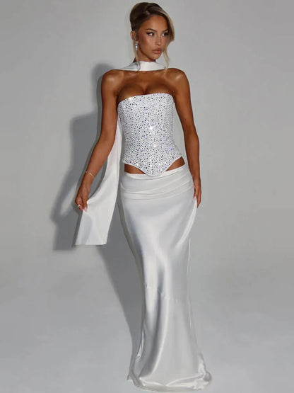 Analise Sparkled Corset Top