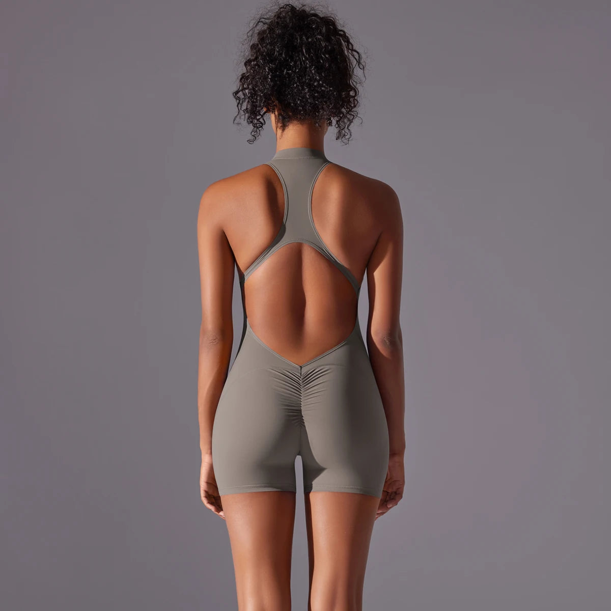 Classic One-Piece Performance Workout Romper