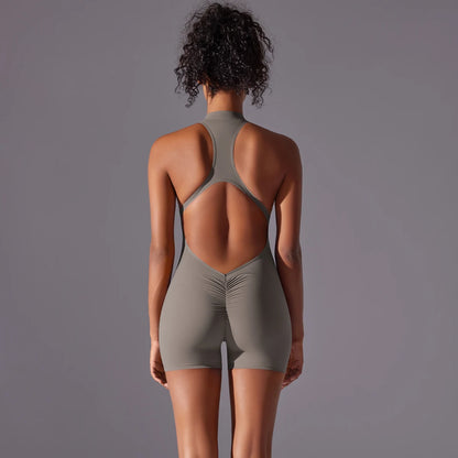 Classic One-Piece Performance Workout Romper