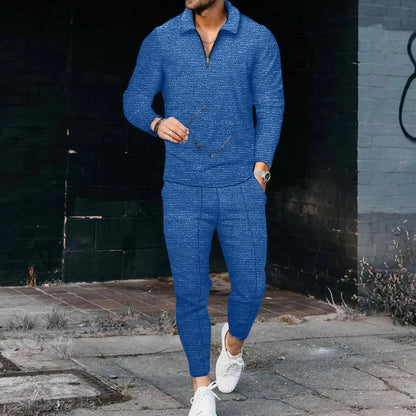 Urban Luxe Zip Collar Tracksuit