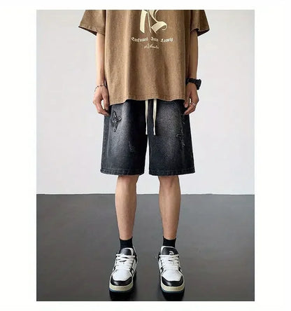 Astral Fade Denim Shorts