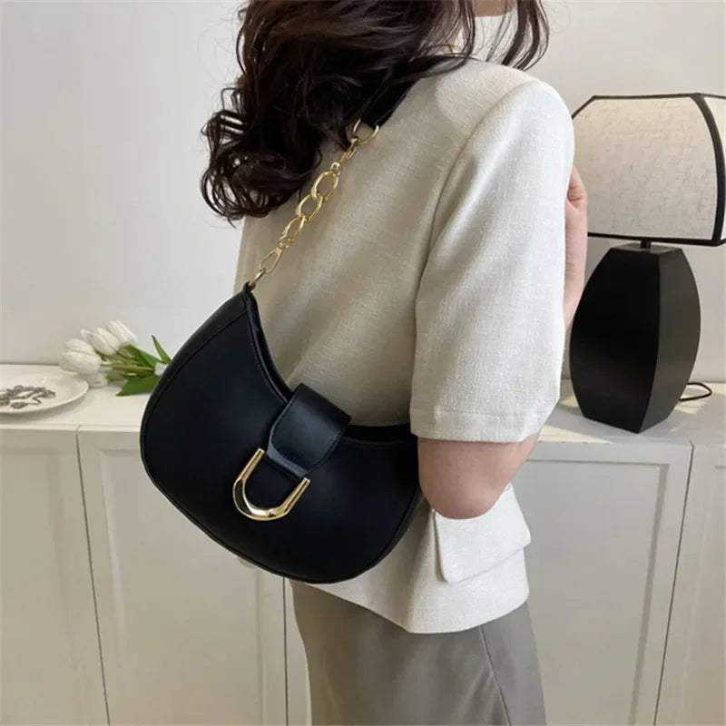 Trendy Pu Leather Shoulder Bag for Women