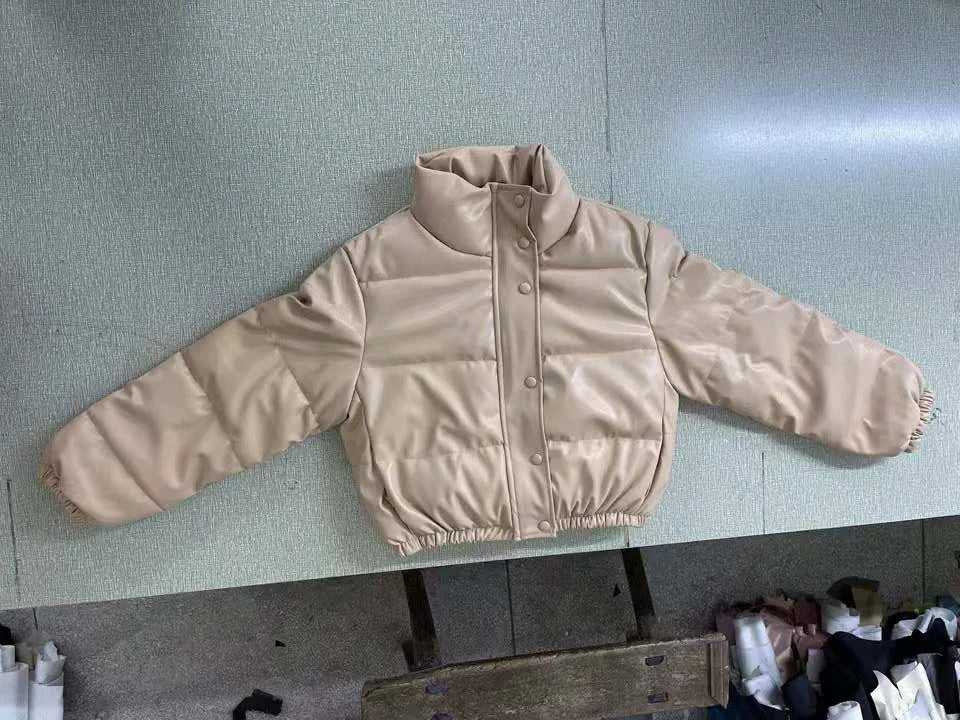 Solene Cropped Puffer Jacket