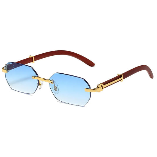 Aurora Rimless Sunglasses