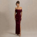 Elara Off-Shoulder Dress