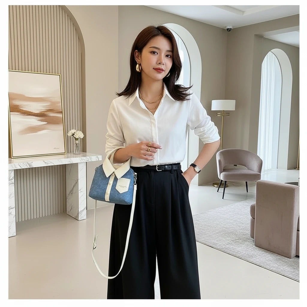The Elegant Collar Mini Bag