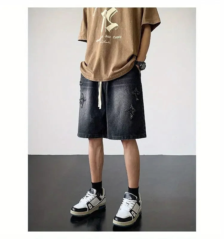 Astral Fade Denim Shorts