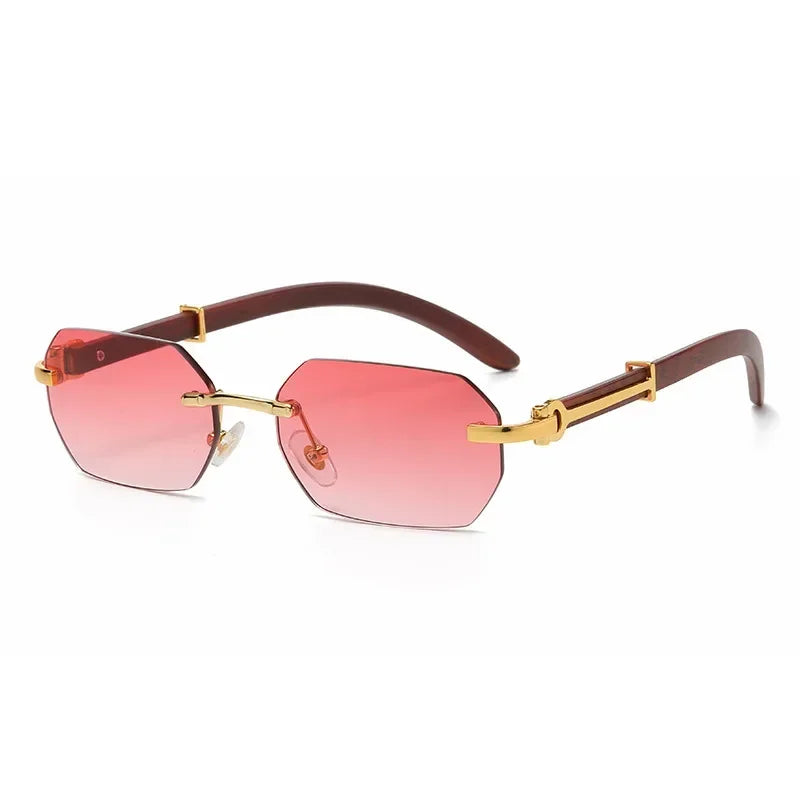 Aurora Rimless Sunglasses