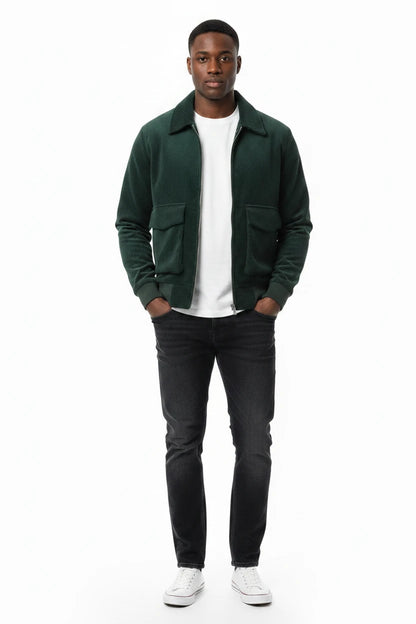 Fashion Brands Mens Clothing Tops Corduroy Jackets Korean Version Trendy Spring and Autumn Jackets for Men