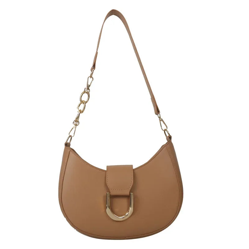 Velora Crescent Chain Handbag
