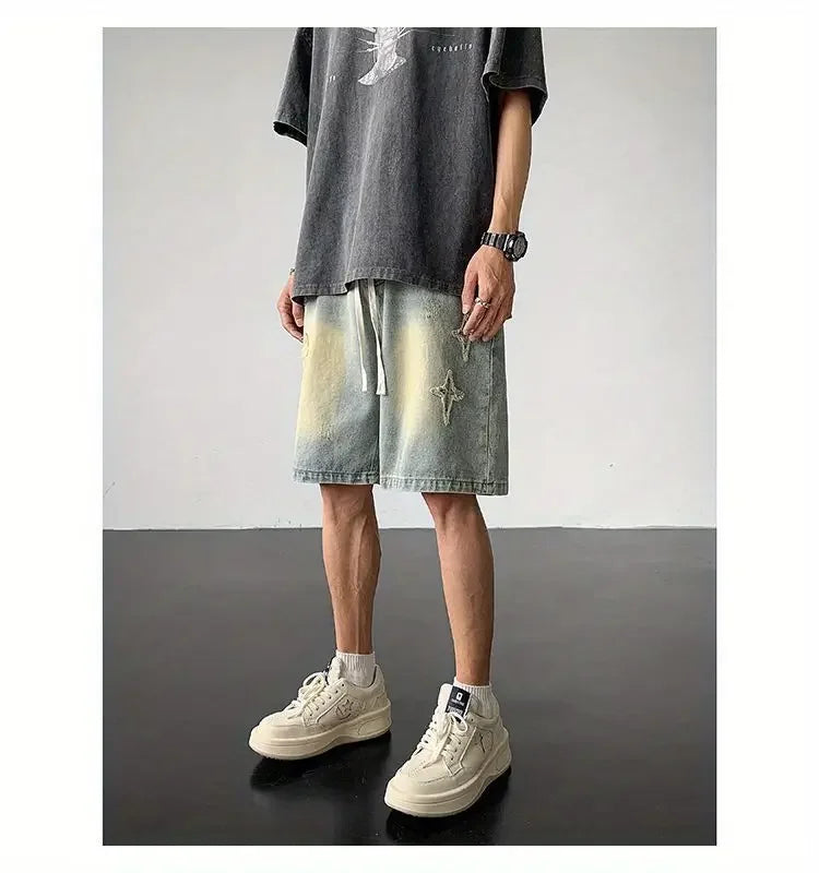 Astral Fade Denim Shorts
