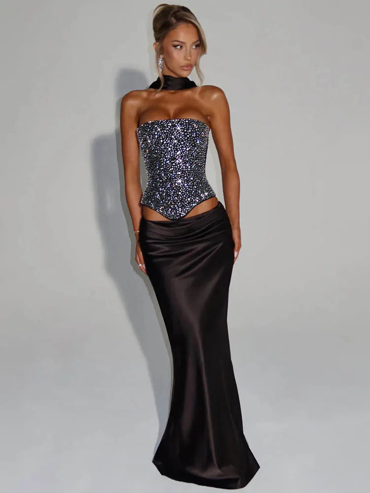 Analise Sparkled Corset Top