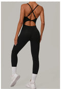 Classic Criss Cross Back Seamless Jumpsuit