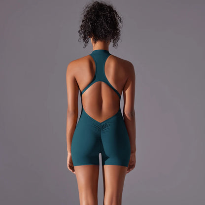 Classic One-Piece Performance Workout Romper