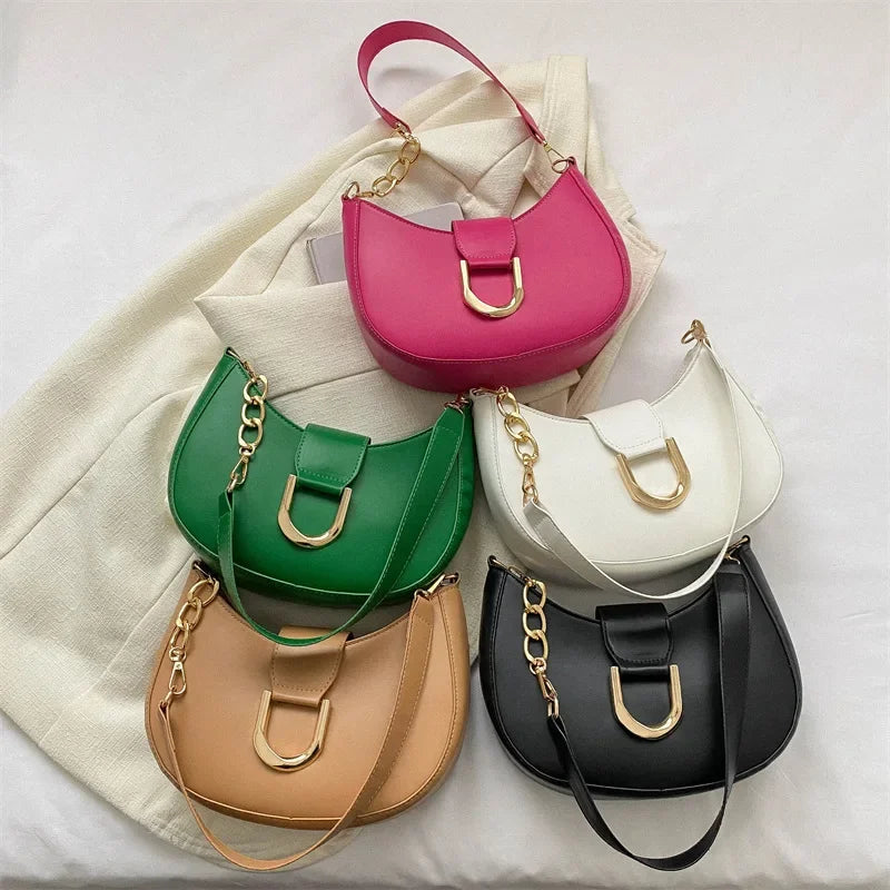 Trendy Pu Leather Shoulder Bag for Women