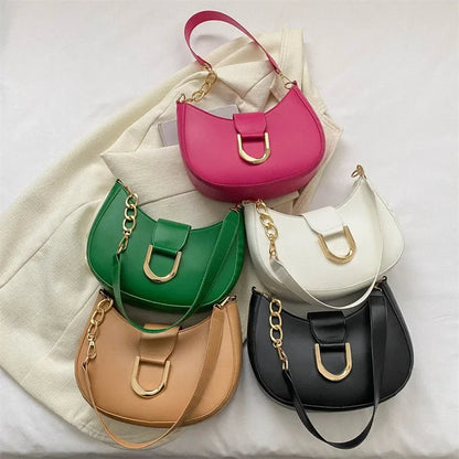 Trendy Pu Leather Shoulder Bag for Women