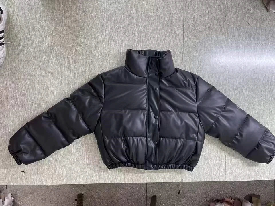 Solene Cropped Puffer Jacket