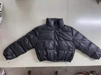 Solene Cropped Puffer Jacket