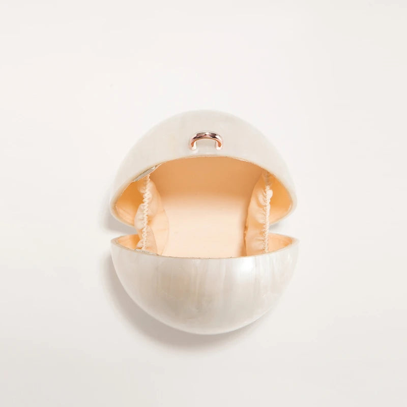 Women Acrylic Mini Egg Bag