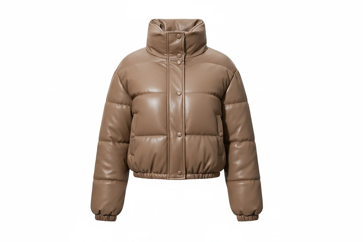 Solene Cropped Puffer Jacket