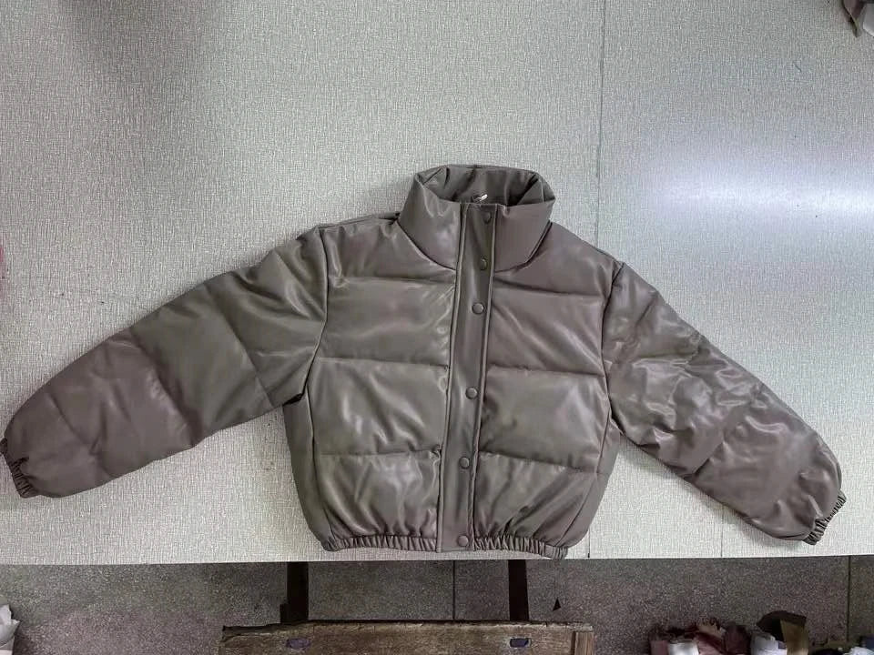 Solene Cropped Puffer Jacket